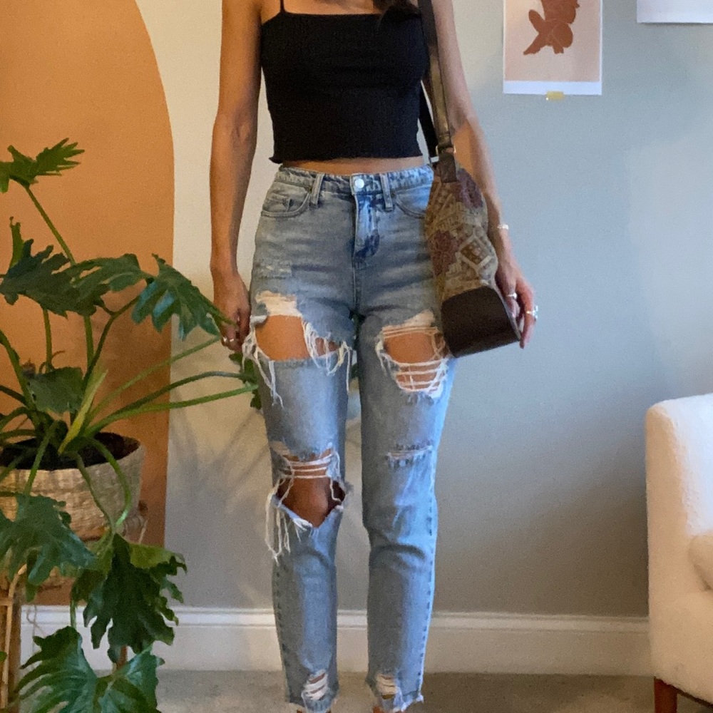 ripped jeans